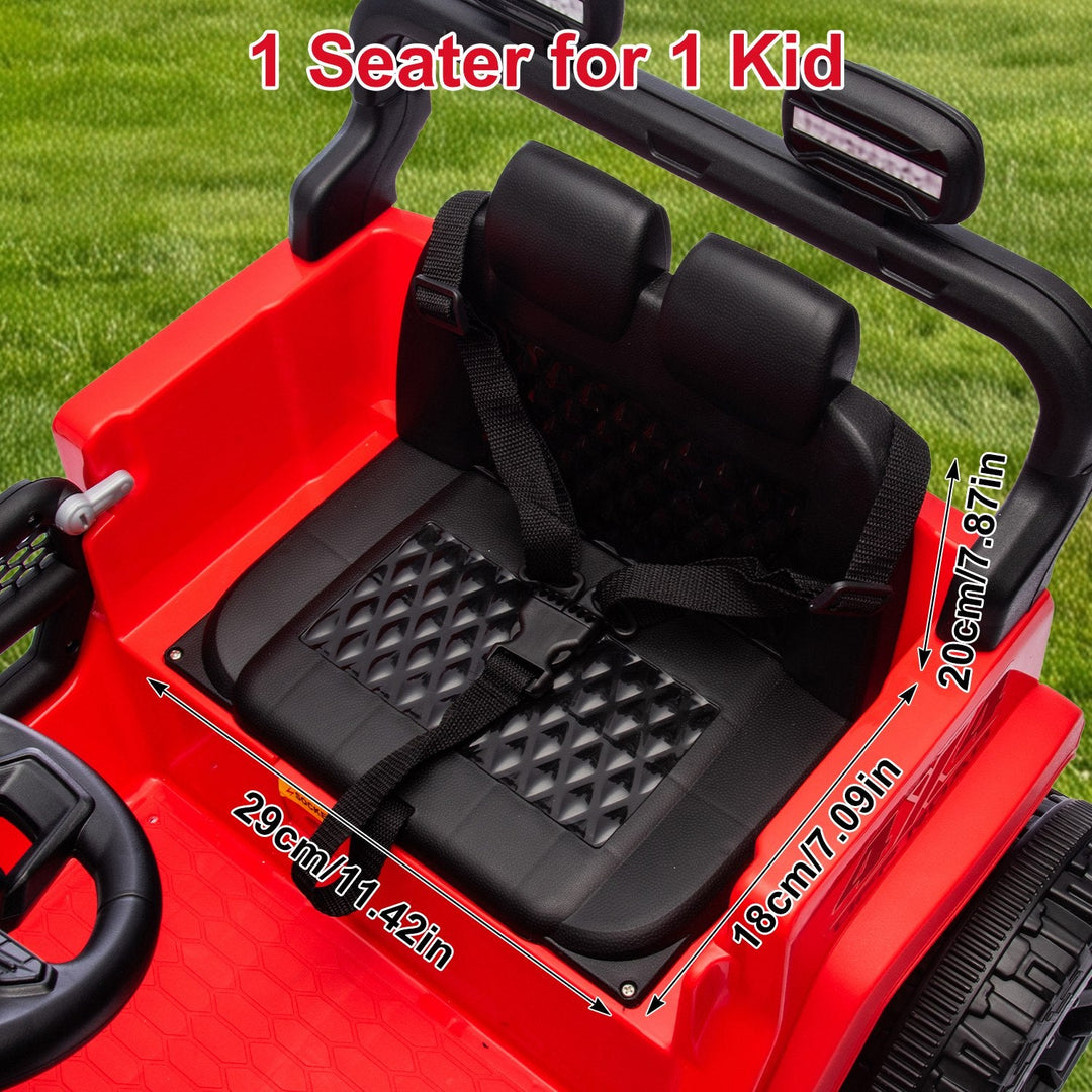24V Kids Ride On Car with Remote Control & 4WD