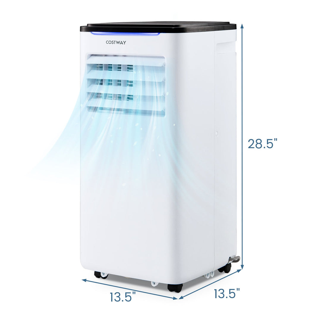 8000 BTU Portable Air Conditioner with Dehumidifier