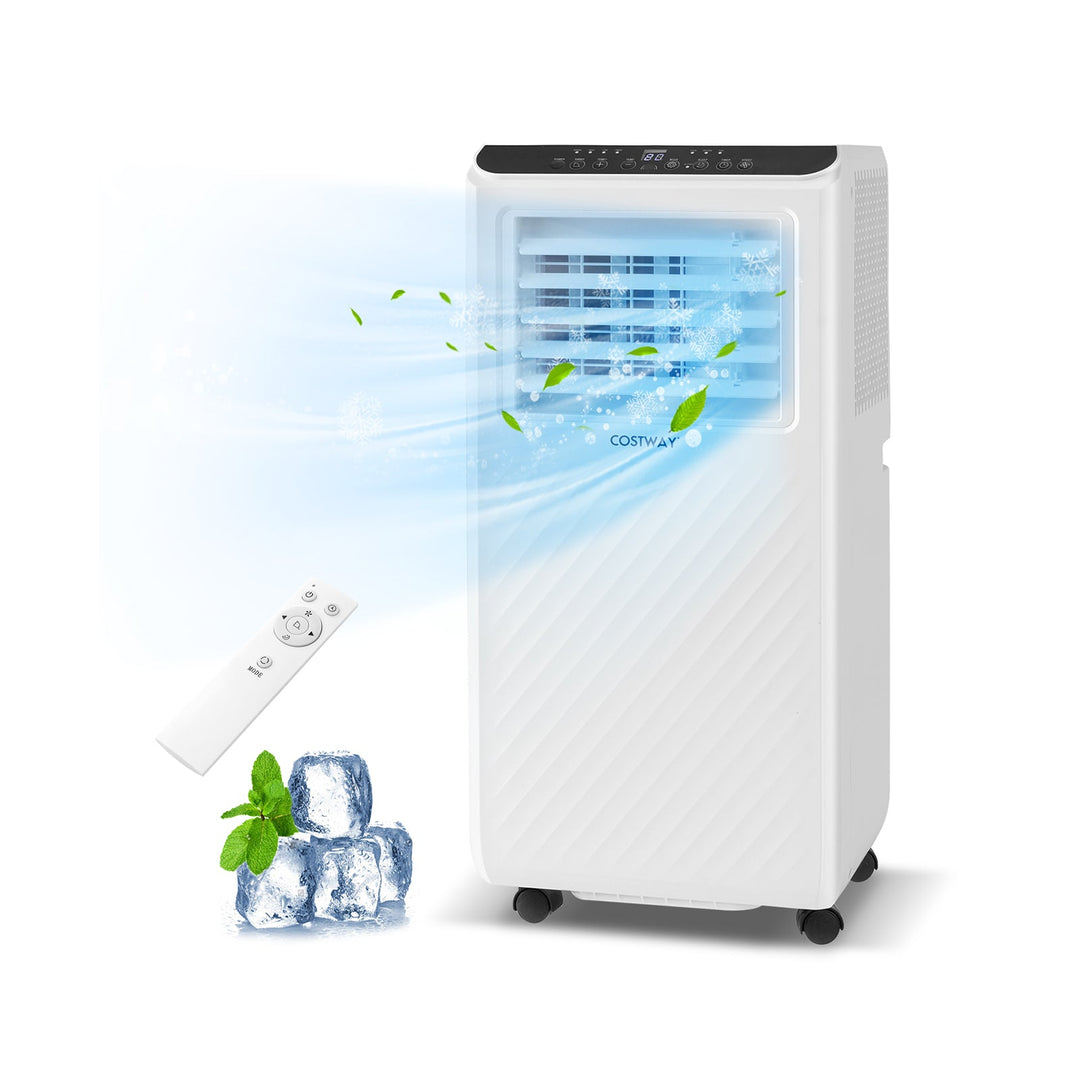 Portable Air Conditioner 8000 BTU 3-in-1 Cooling Fan Dehumidifier