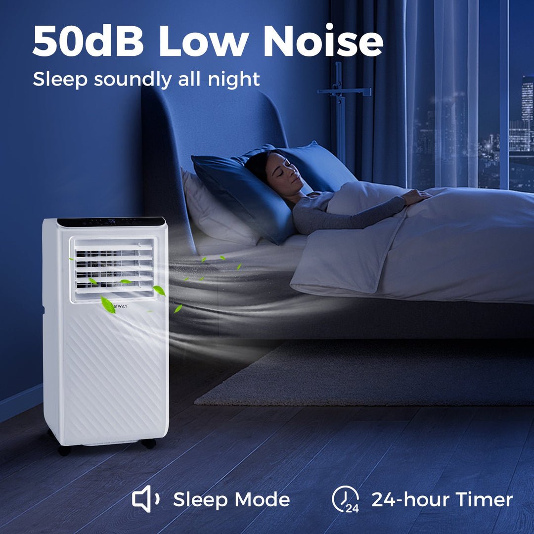 Portable Air Conditioner 8000 BTU 3-in-1 Cooling Fan Dehumidifier