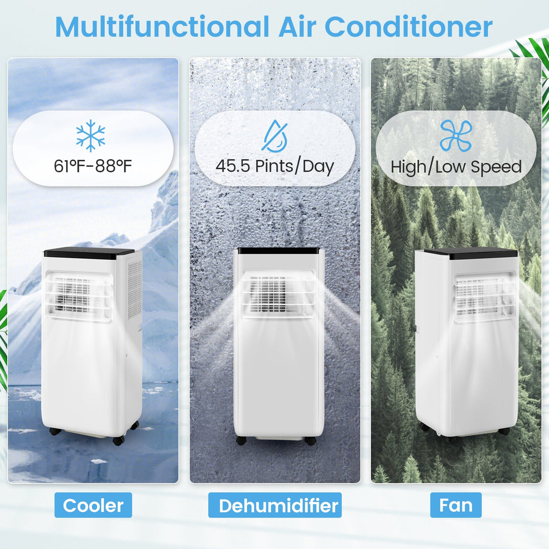 Portable Air Conditioner 8000 BTU with Remote Control