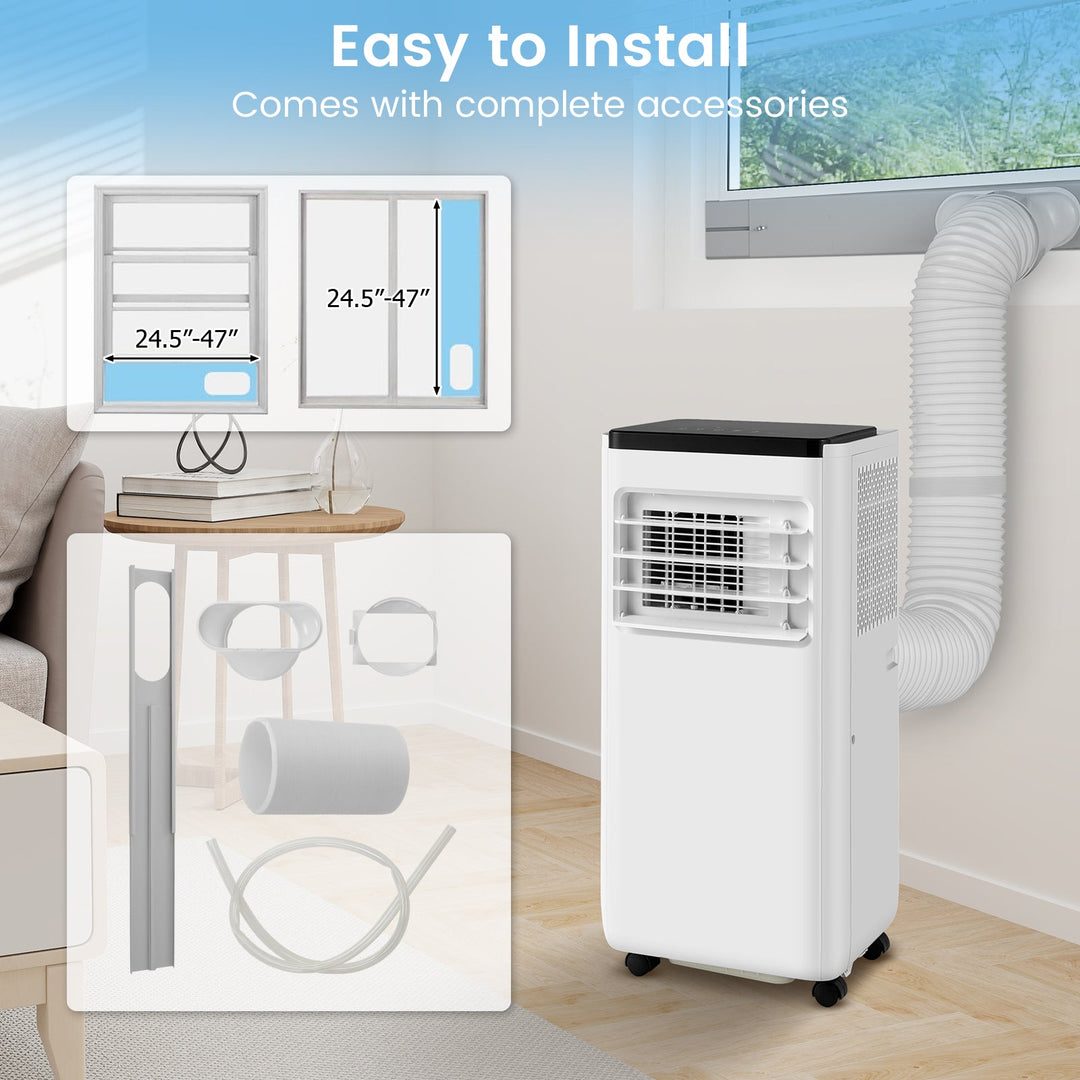 Portable Air Conditioner 8000 BTU with Remote Control