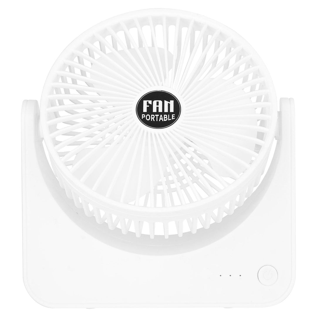 6.5in Desk Fan USB Powered 3 Speeds Table Cooling Fan Tilt Quiet Desktop Fan for Bedroom Office