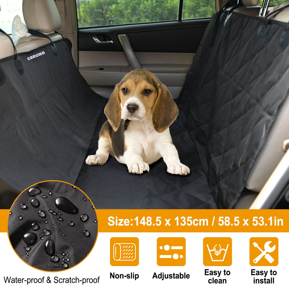 GBruno Waterproof Dog Car Seat Cover