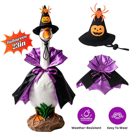 Halloween Porch Goose Costume for 23" Statue - 4 Styles