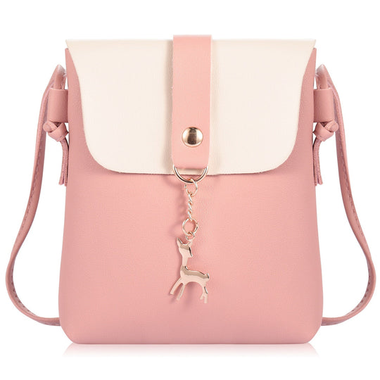 Women Girl Small Crossbody Bags PU Leather Messenger Bags Waterproof Clutch Purse Phone Wallet Pocket Pouch Satchel