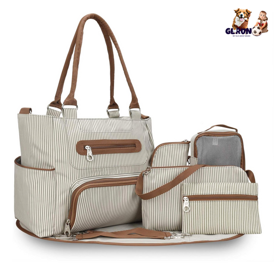 GBruno 8Pcs Baby Nappy Diaper Bags