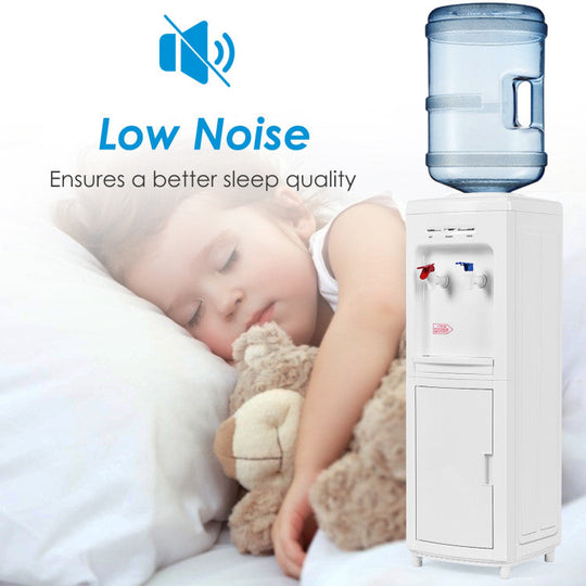 5-Gallon Hot & Cold Water Dispenser with Child Safety Lock