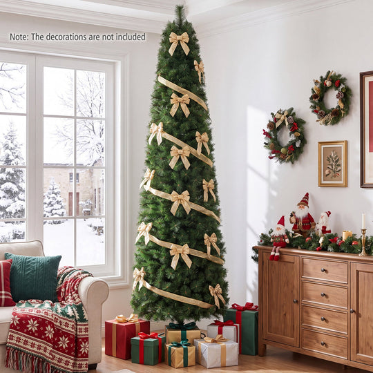 8 FT Artificial Pine Christmas Tree with 575 Branch Tips