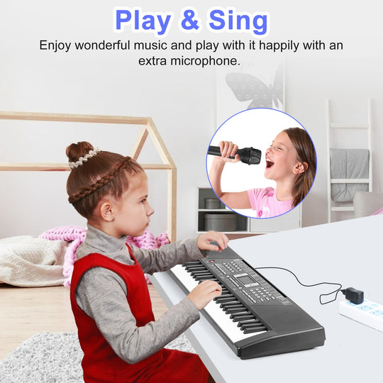 GBruno 61 Keys Digital Music Keyboard
