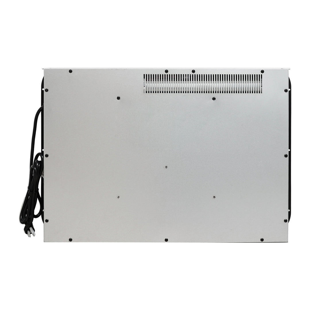 5000 BTU 26 Inch Electric Fireplace Insert with Remote Control, 1400W Electric Fireplace Heater with Realistic Flame Eff