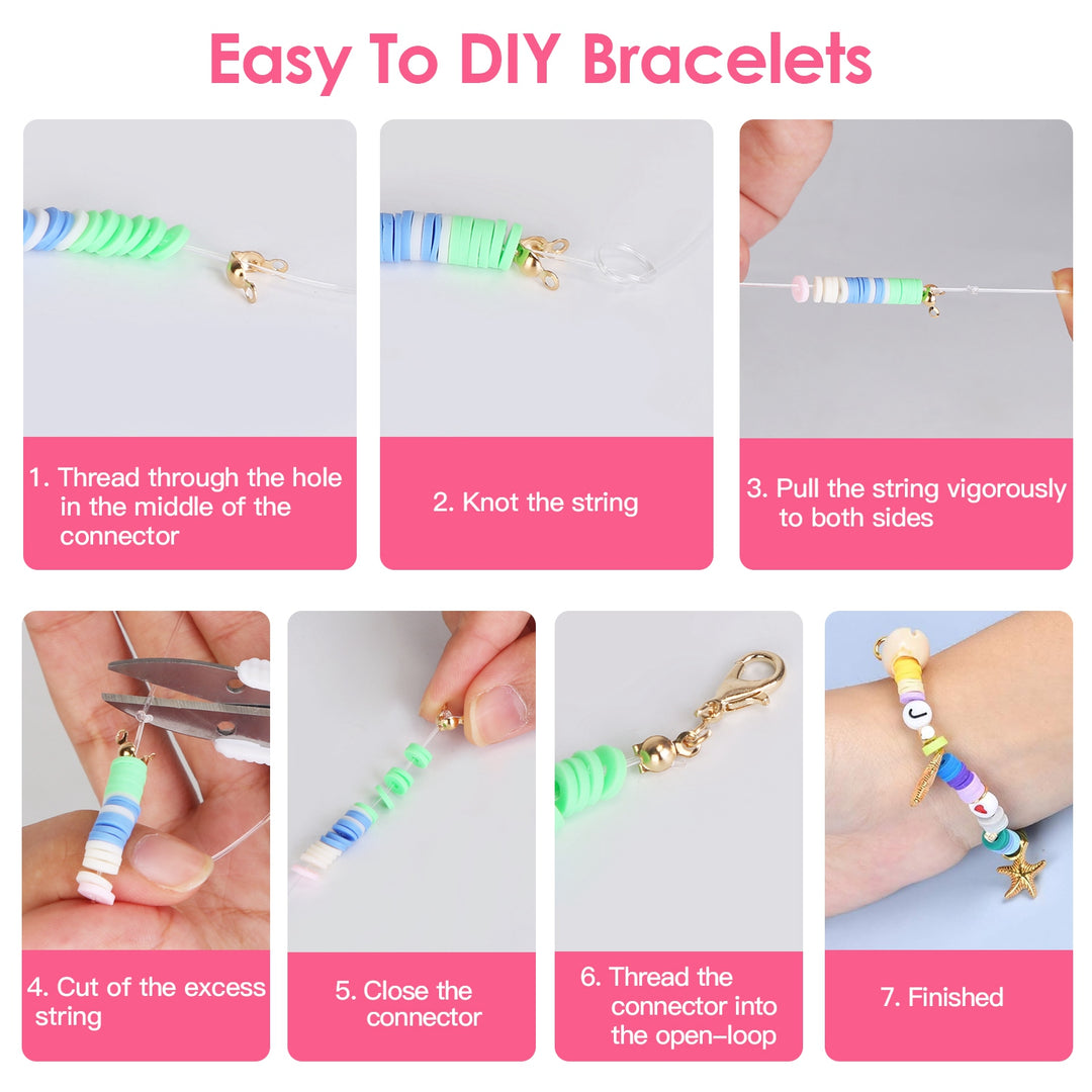 GBruno Beads Bracelet Making Kit