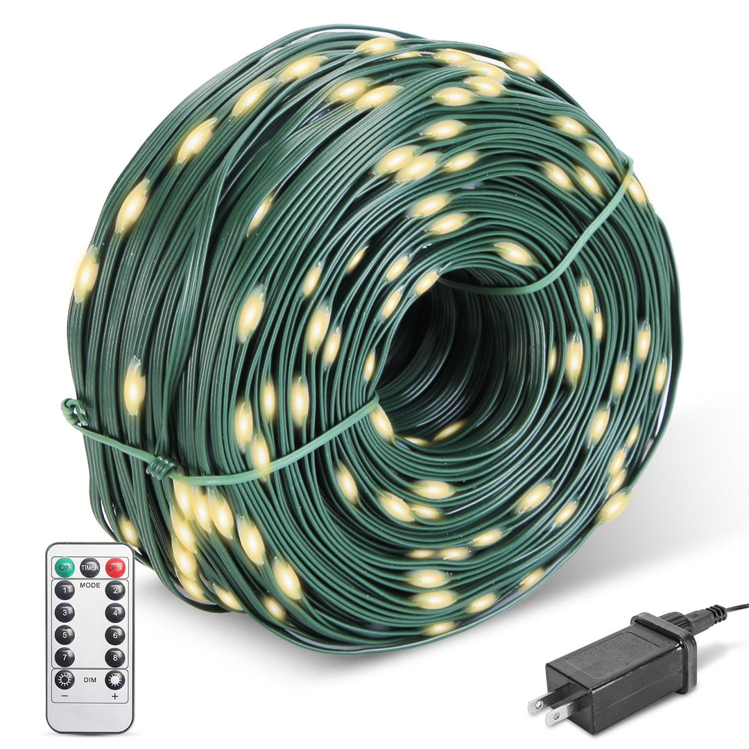 330FT 1000LED Christmas String Lights | Waterproof Outdoor Fairy Lights with Remote & 8 Modes
