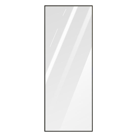 Full Length Mirror 63x18.9in Aluminum Alloy Wall Mirror Free Standing Floor Mirror Hanging Leaning Against Wall for Dressing Bedroom Living Room