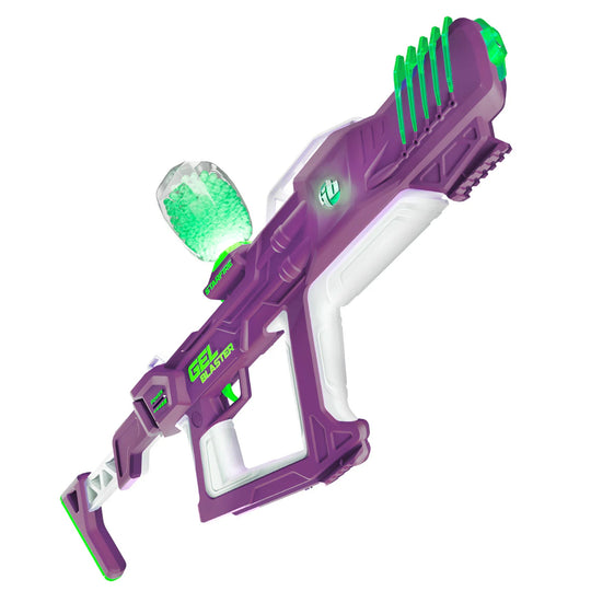 [Not Allowed to Sell on Amazon] Gel Blaster Starfire XL Glow-in-The-Dark Blaster Toy Gun High Performance Splat Gun Toy with 6000 Gellets 170-250 FPS