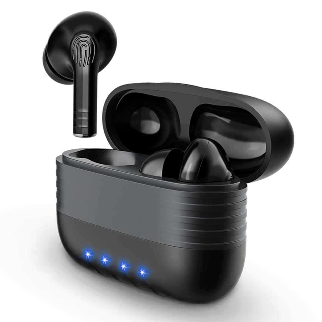 Waterproof Wireless 5.0 TWS Earbuds Wireless Headsets w/ Magnetic Charging Case Battery Remain Display For Sport Running Driving Working