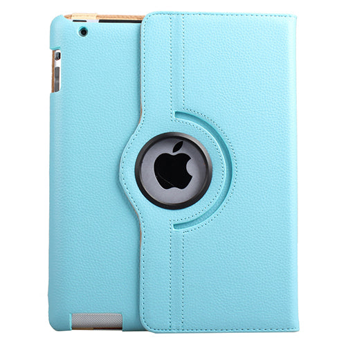 iPad 2 Smart Cover – PU Leather Magnetic Case (Blue & Pink)