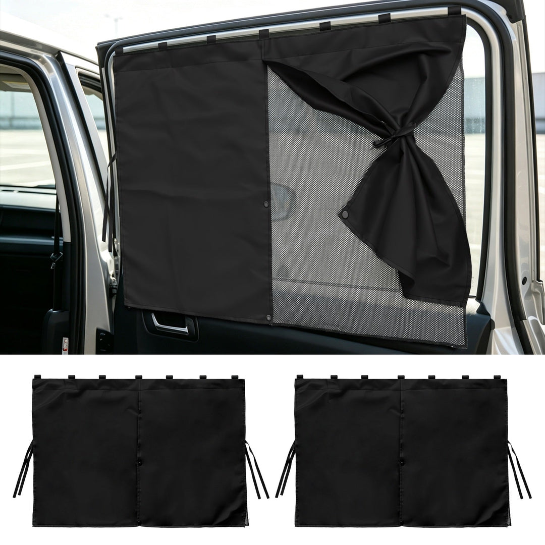 Magnetic Car Window Shades - 3 Adjustable Modes, UV Protection