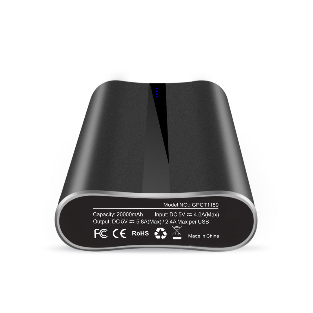 Portable Charger 20000mAh Power Bank Total 5.8A Output 3-USB Ports External_x000B__x000B_Battery Pack Portable Phone Charger for IOS Phone11/Pro/Max/8/X/XS iPad S