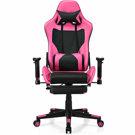 PU Leather Gaming Chair with USB Massage