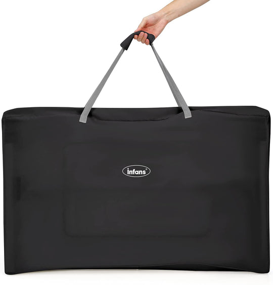 Portable Baby Bedside Sleeper with Adjustable Heights and Angle-Gray