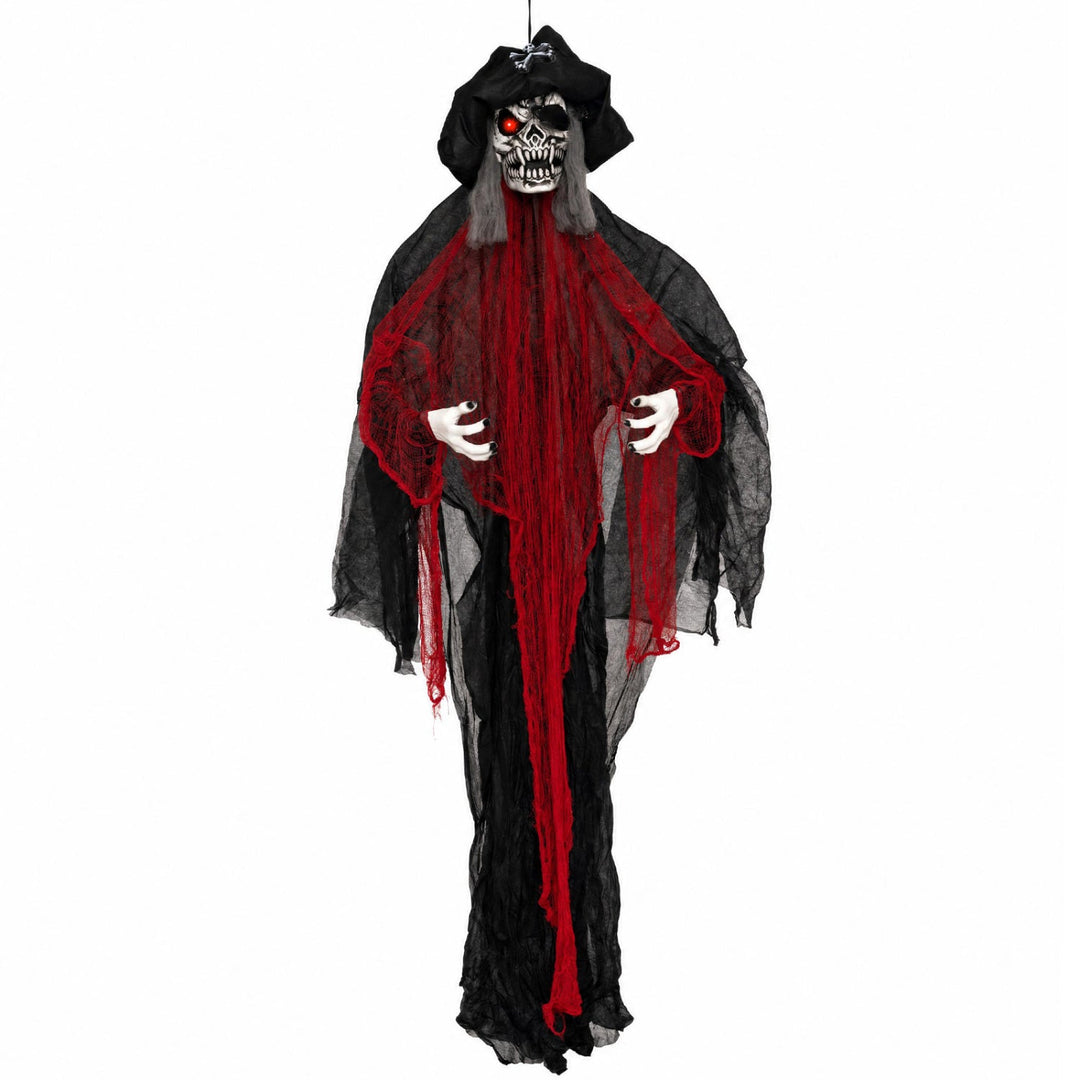 Animated Hanging Pirate Decoration 9.4 Ft with Sound & Lights