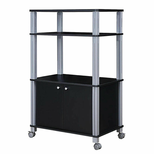 Microwave Rack Stand Rolling Storage Cart