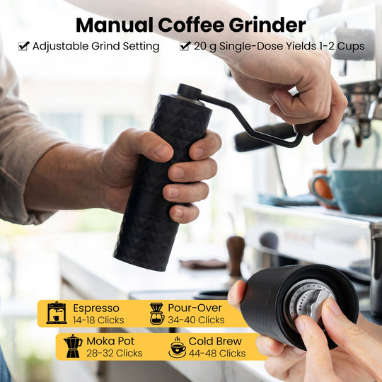 9 PCS Gift Set Christmas Holiday Gifts with 2027 Desk Calendar and Manual Coffee Grinder