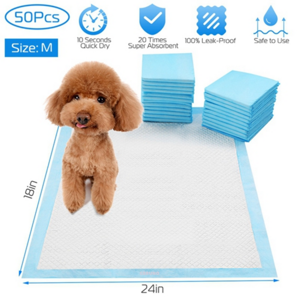 GBruno 50Pcs/Set Dog Training Pads