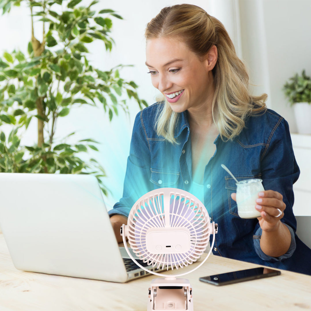 GBruno Portable Quiet Clip Fan