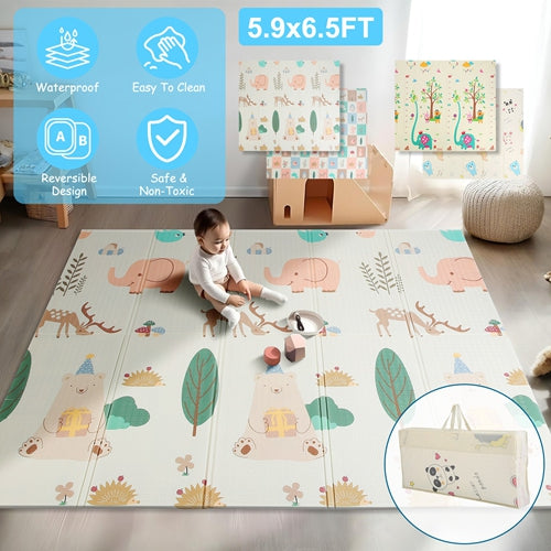 GBruno 5.9x6.5FT Foldable Baby Play Mat