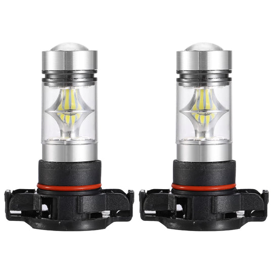 2PCS 1100LM 100W 5202 H16 LED Fog DRL Light Bulb IP68 Waterproof 20 2835 LEDs 360¡ Beam Angle 6000K White