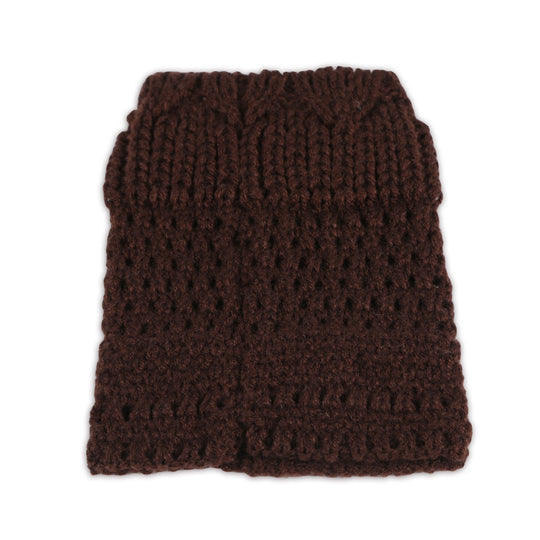 Women Winter Crochet Knit Leg Warmers