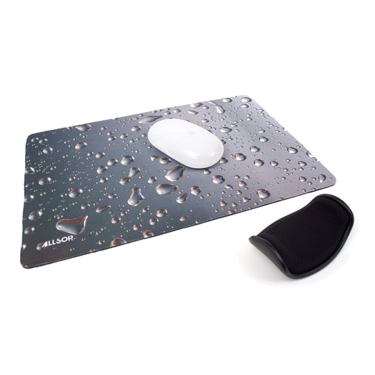 Allsop Ergo Wrist Assist Memory Foam Mouse Wrist Rest, Black - view 4