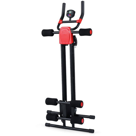 Ab Workout Equipment Foldable Abdominal Trainer Adjustable Ab Machine