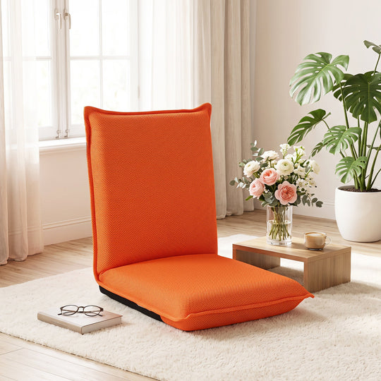 Adjustable Floor Chair with 6 Reclining Positions
