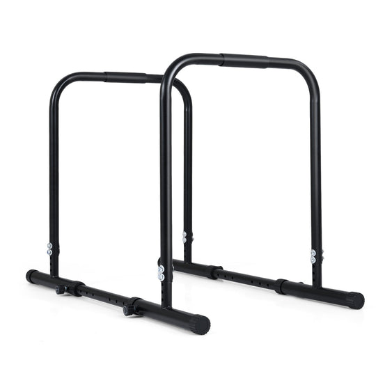 Adjustable Dip Bar Station with 660 LBS Capacity for Home Gym