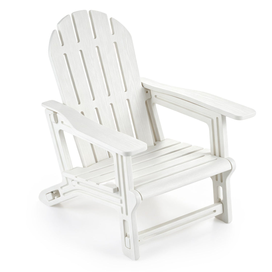 Kids Adirondack Chair All-Weather HDPE Outdoor Seating
