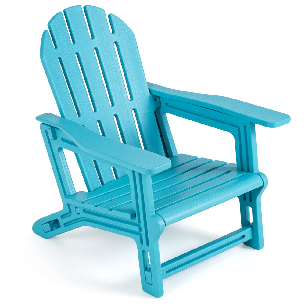Kids Adirondack Chair All-Weather HDPE Outdoor Seating