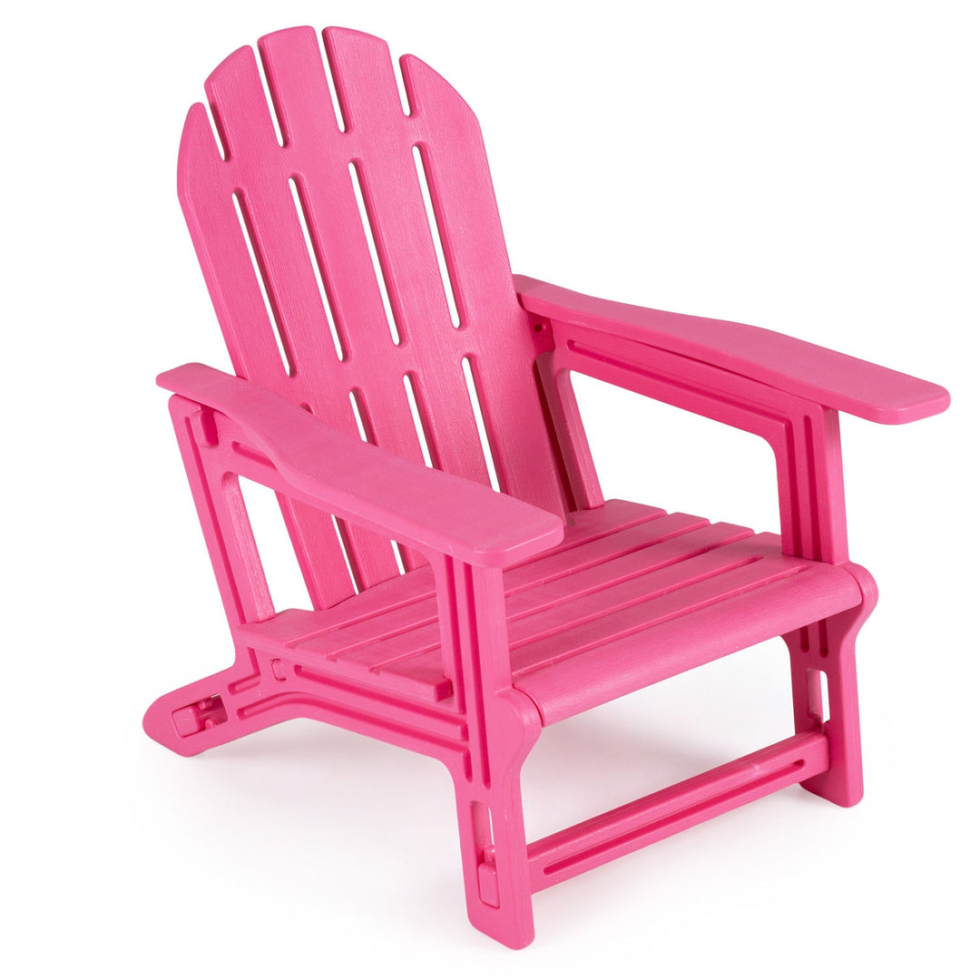 Kids Adirondack Chair All-Weather HDPE Outdoor Seating