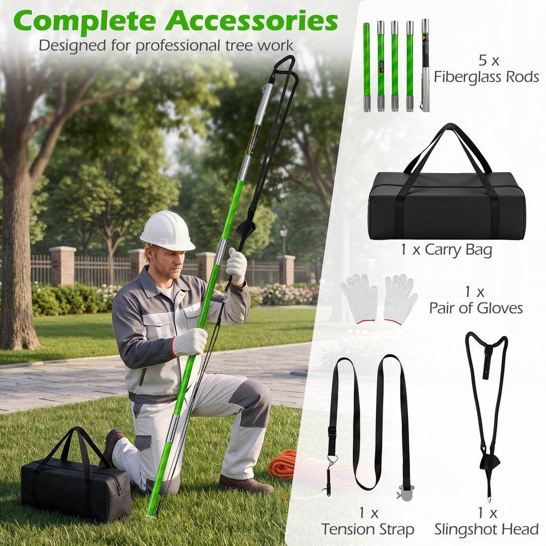 Arborist Throw Line Launcher Rope Launcher for Tree Work