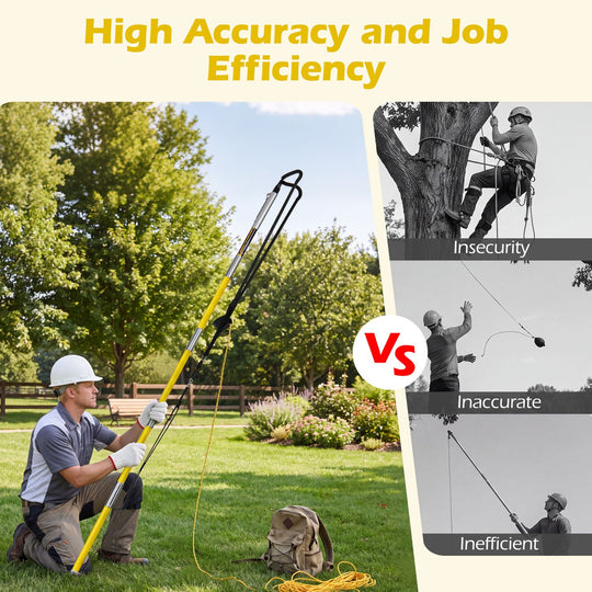 Arborist Throw Line Launcher Rope Launcher for Tree Work