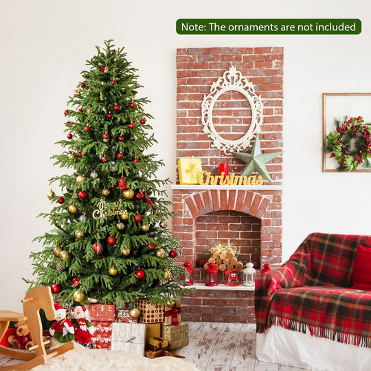 Artificial Christmas Tree with LED Lights and PVC Mixed Branch Tips