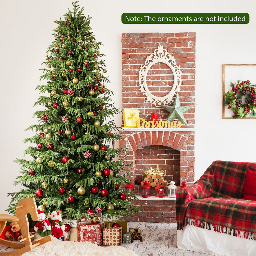 Artificial Christmas Tree with LED Lights and PVC Mixed Branch Tips