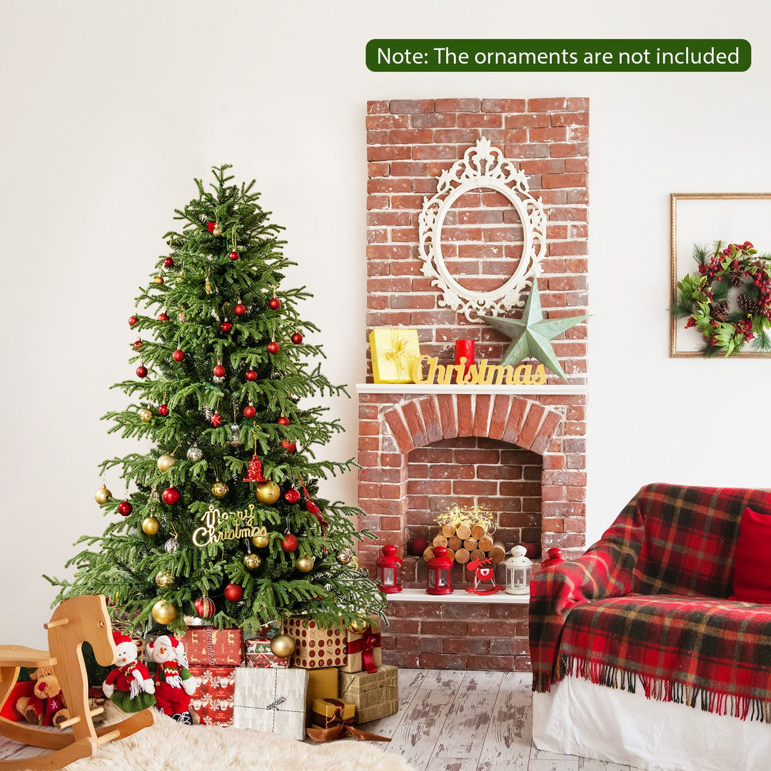 Artificial Christmas Tree with LED Lights and PVC Mixed Branch Tips