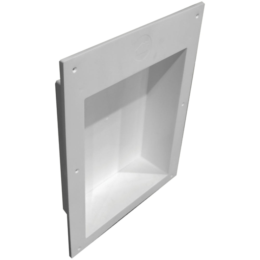 Builder's Best Saf-T-Duct Recessed Dryer Vent Outlet Box, White - view 2