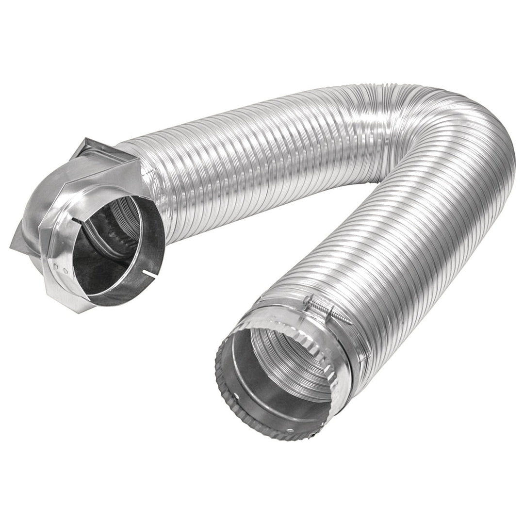Builder's Best 4 In. x 8 Ft. UL Transition Duct Dryer Vent Kit with Close Elbow - view 3