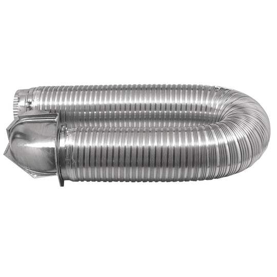 Builder's Best 4 In. x 8 Ft. UL Transition Duct Dryer Vent Kit with Close Elbow - view 4