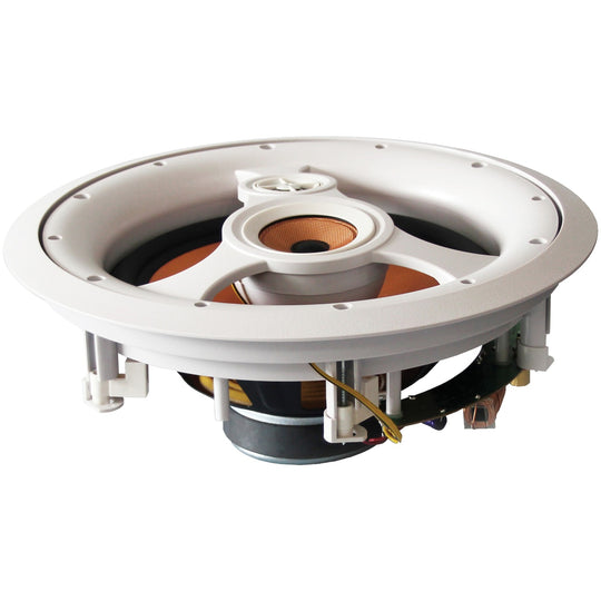 BIC America Acoustech 10-In. 3-Way In-Ceiling Speaker with Pivoting Titanium Tweeter, 250W - view 6