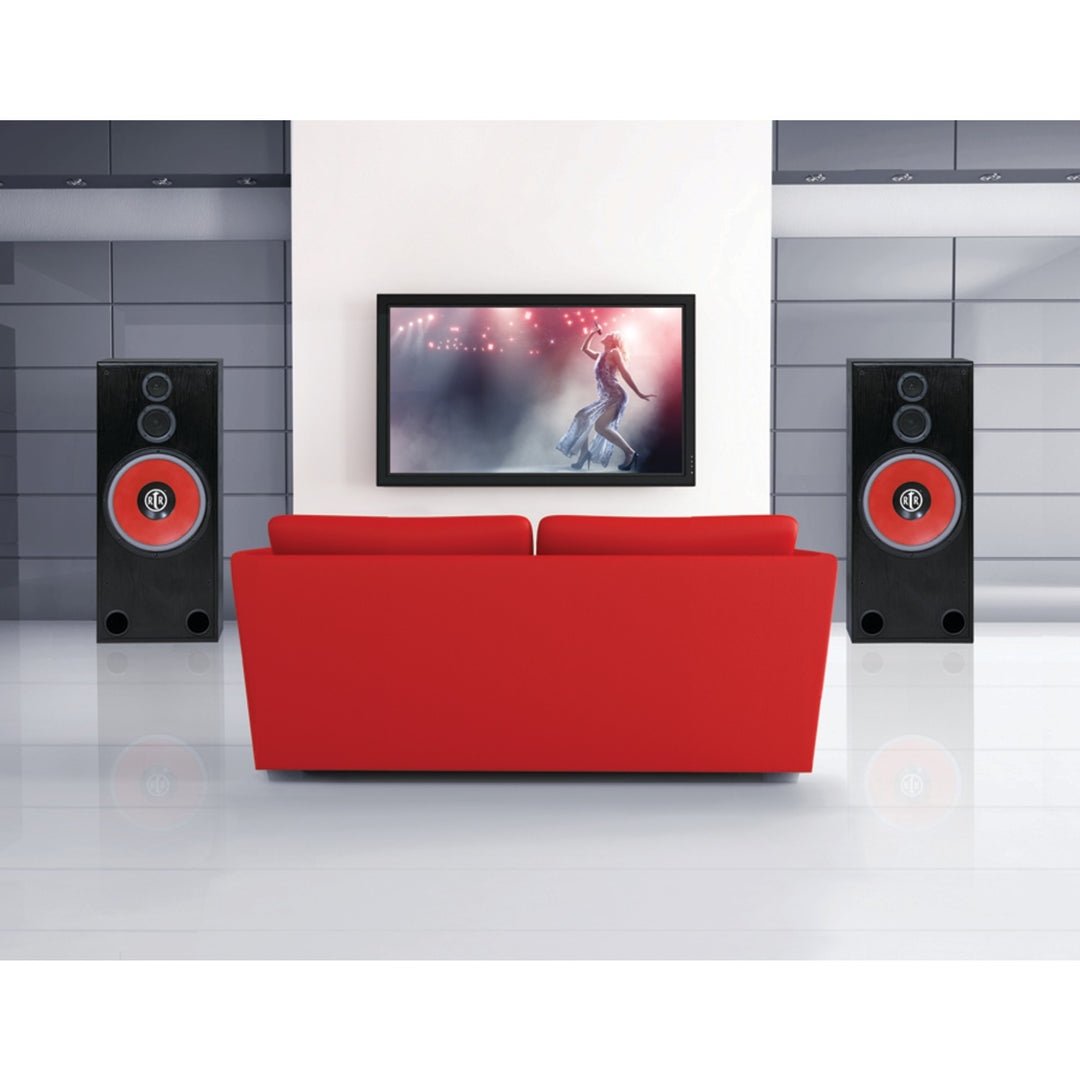 BIC America RtR 15-In. 3-Way Tower Floor Speaker, 325W, Black - view 6